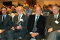 AV Group Secretary Brian Jeffs with The Judges, Ian Bateman, Gordon Gray, Christian Brion and Matthias Pfister